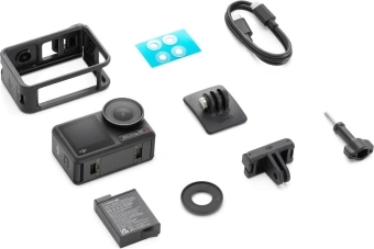 Экшн-камера Dji Osmo Action 4 Standard Combo 1xCMOS 12Mpix серый/черный - купить недорого с доставкой в интернет-магазине