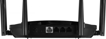 Роутер беспроводной Mercusys MR70X AX1800 10/100/1000BASE-TX черный - купить недорого с доставкой в интернет-магазине
