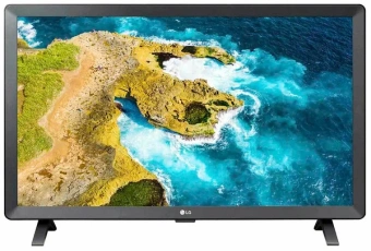 Телевизор LED LG 24" 24TQ520S-PZ.ARUZ серый HD 50Hz DVB-T DVB-T2 DVB-C USB WiFi Smart TV - купить недорого с доставкой в интернет-магазине