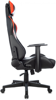 Кресло игровое Zombie Game Penta черный/красный эко.кожа с подголов. крестов. пластик - купить недорого с доставкой в интернет-магазине