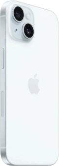 Смартфон Apple A3090 iPhone 15 128Gb 6Gb голубой моноблок 3G 4G 1Sim 6.1" 1179x2556 iOS 17 48Mpix 802.11 a/b/g/n/ac/ax NFC GPS GSM900/1800 Protect - купить недорого с доставкой в интернет-магазине