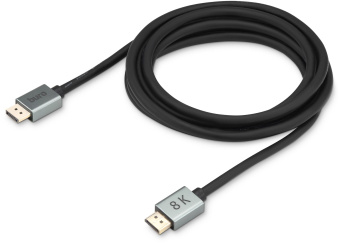 Кабель аудио-видео Buro V1.4 DisplayPort (m)/DisplayPort (m) 1.5м. позолоч.конт. черный (BHP-DPP-1.4-1.5G) - купить недорого с доставкой в интернет-магазине