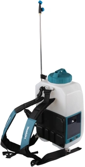 Опрыскиватель Makita DUS158Z аккум. ранц. 15л белый/бирюзовый - купить недорого с доставкой в интернет-магазине