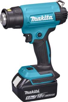 Технический фен Makita DHG180RT1J темп.550С - купить недорого с доставкой в интернет-магазине