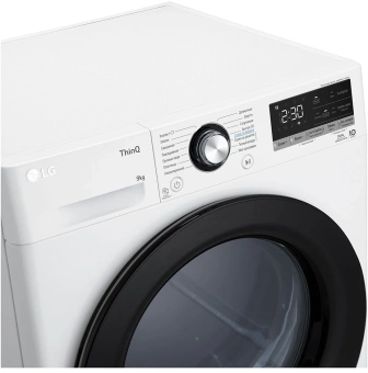 Сушильная машина LG DC90V3V6W.ABWPCOM кл.энер.:A++ макс.загр.:9кг белый - купить недорого с доставкой в интернет-магазине