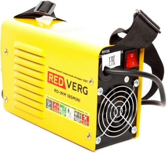 Сварочный аппарат RedVerg RD-WM 185MINI инвертор ММА DC 6.6кВт - купить недорого с доставкой в интернет-магазине