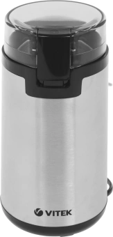 Кофемолка Vitek VT-8370 300Вт сист.помол.:ротац.нож вместим.:80гр стальной - купить недорого с доставкой в интернет-магазине