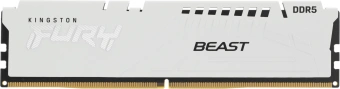 Память DDR5 16GB 5200MHz Kingston KF552C40BW-16 Fury Beast RTL Gaming PC5-41600 CL40 DIMM 288-pin 1.25В single rank с радиатором Ret - купить недорого с доставкой в интернет-магазине