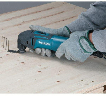 Многофункциональный инструмент Makita TM3000C 320Вт синий - купить недорого с доставкой в интернет-магазине