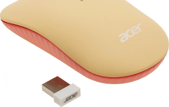 Клавиатура + мышь Acer OCC205 клав:розовый/бежевый мышь:розовый/бежевый USB беспроводная slim (ZL.ACCEE.00F) - купить недорого с доставкой в интернет-магазине