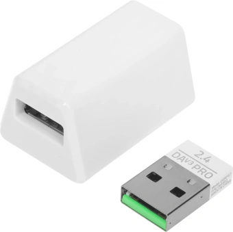 Мышь Razer DeathAdder V3 Pro белый оптическая 30000dpi беспров. USB-C 5but (RZ01-04630200-R3A1) - купить недорого с доставкой в интернет-магазине