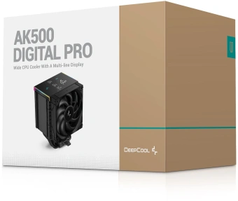 Устройство охлаждения(кулер) Deepcool AK500 Digital Pro ARGB Soc-AM5/AM4/1200/1700/1851 черный 4-pin 25dB Al+Cu LCD 240W 1346gr Ret (R-AK500-BKAPMN-G) - цена, купить или заказать с доставкой в интернет-магазине Устройство охлаждения(кулер) Deepcool AK500 Digital Pro ARGB Soc-AM5/AM4/1200/1700/1851 черный 4-pin 25dB Al+Cu LCD 240W 1346gr Ret (R-AK500-BKAPMN-G) - купить недорого с доставкой в интернет-магазине
