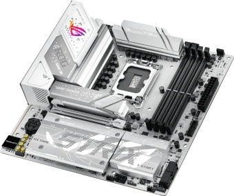 Материнская плата Asus ROG STRIX B860-G GAMING WIFI Soc-1851 Intel B860 4xDDR5 mATX AC`97 8ch(7.1) 2.5Gg RAID+HDMI+DP - купить недорого с доставкой в интернет-магазине