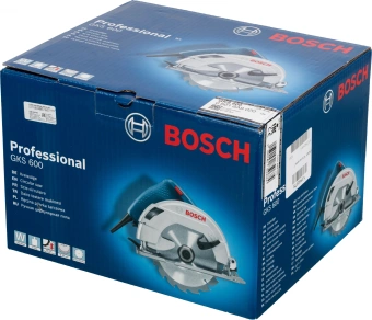 Циркулярная пила (дисковая) Bosch GKS 600 1200Вт (ручная) D диска.:165мм (06016A9020) - купить недорого с доставкой в интернет-магазине
