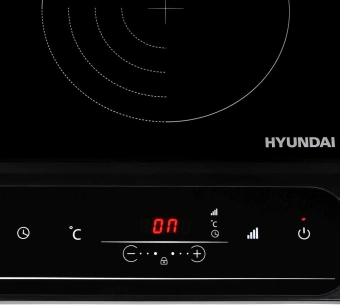 Плита Индукционная Hyundai HYC-0107 черный стеклокерамика (настольная) - купить недорого с доставкой в интернет-магазине