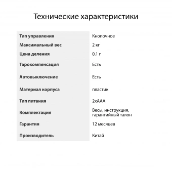 Весы кухонные электронные Starwind SSK2156 макс.вес:2кг голубой - купить недорого с доставкой в интернет-магазине
