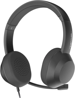 Наушники с микрофоном A4Tech Fstyler FH150U черный 2м накладные USB оголовье (FH150U BLACK) - купить недорого с доставкой в интернет-магазине