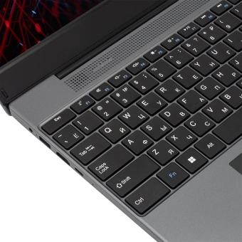 Ноутбук IRU Tactio 15PHR Ryzen 5 7430U 8Gb SSD256Gb AMD Radeon Graphics 15.6" IPS FHD (1920x1080) Windows 11 Pro 64 black WiFi BT Cam 4000mAh (2150145) - купить недорого с доставкой в интернет-магазине