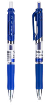 Набор ручек гелев. автоматическая Deli Mate (EQ10430-P) прозрачный/синий d=0.5мм син. черн. кор.карт. (12шт) - купить недорого с доставкой в интернет-магазине