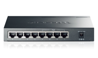 Коммутатор TP-Link TL-SG1008P (L2) 8x1Гбит/с 4PoE+ 64W неуправляемый - купить недорого с доставкой в интернет-магазине