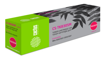 Картридж лазерный Cactus CS-TK8305M TK-8305M пурпурный (15000стр.) для Kyocera Mita 3050/3051/3550/3551 - купить недорого с доставкой в интернет-магазине