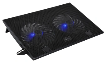 Подставка для ноутбука Digma D-NCP170-2H 17"390x270x25мм 2xUSB 2x 160ммFAN 700г черный - купить недорого с доставкой в интернет-магазине