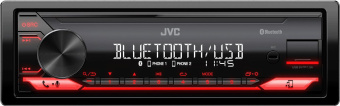 Автомагнитола JVC KD-X182BT 1DIN 4x50Вт v4.2 ПДУ RDS - купить недорого с доставкой в интернет-магазине