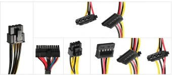 Блок питания KingPrice SFX 400W KPPSU400 (20+4pin) PPFC 80mm fan 3xSATA - купить недорого с доставкой в интернет-магазине