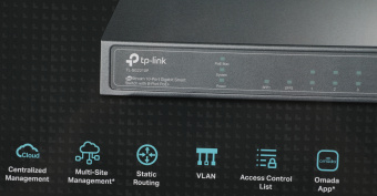 Коммутатор TP-Link SG2210P (L2) 8x1Гбит/с 2SFP 8PoE+ управляемый - купить недорого с доставкой в интернет-магазине