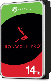 Жесткий диск Seagate SATA-III 14TB ST14000NT001 NAS Ironwolf Pro 512E (7200rpm) 256Mb 3.5" - купить недорого с доставкой в интернет-магазине