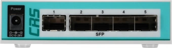 Коммутатор MikroTik CRS106-1C-5S (L2) 1xКомбо(1000BASE-T/SFP) 5SFP управляемый - купить недорого с доставкой в интернет-магазине