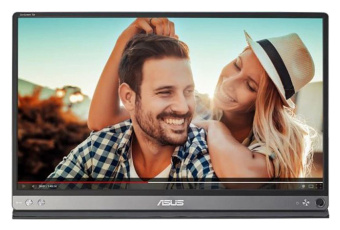 Монитор Asus 15.6" ZenScreen MB16AP темно-серый IPS LED 16:9 глянцевая 220cd 178гр/178гр 1920x1080 60Hz FHD USB 0.86кг - купить недорого с доставкой в интернет-магазине