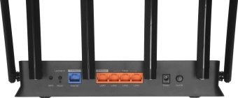 Роутер беспроводной TP-Link Archer BE400 BE6500 100/1000/2500BASE-T черный - купить недорого с доставкой в интернет-магазине