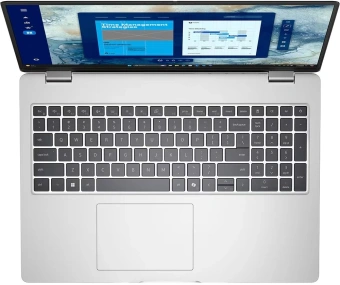 Ноутбук Dell Pro 16 Core Ultra 5 235U 16Gb SSD512Gb Intel Graphics 16" IPS FHD+ (1920x1200) Windows 11 Pro silver WiFi BT Cam (PRO16-5654) - купить недорого с доставкой в интернет-магазине