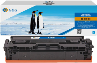 Картридж лазерный G&G GG-C054HC голубой (2300стр.) для Canon LBP621/623 MF641/643/645 - купить недорого с доставкой в интернет-магазине