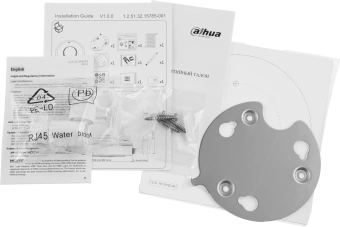 Камера видеонаблюдения IP Dahua DH-SD1A203T-GN-W-S2 Wi-Fi 2.7-8.1мм цв. корп.:белый - купить недорого с доставкой в интернет-магазине