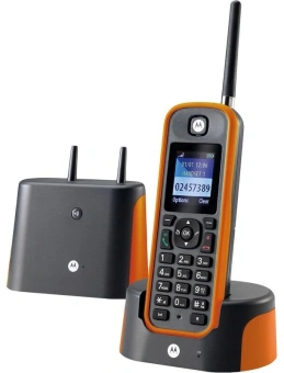 Р/Телефон Dect Motorola O201 оранжевый АОН - купить недорого с доставкой в интернет-магазине