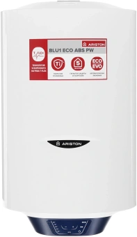 Водонагреватель Ariston BLU1 ECO ABS PW 30 V SLIM 2.5кВт 30л электрический настенный/белый - купить недорого с доставкой в интернет-магазине