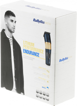 Машинка для стрижки Babyliss E986E черный (насадок в компл:8шт) - купить недорого с доставкой в интернет-магазине