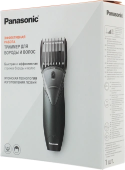 Триммер Panasonic ER-GB36-K520 черный (насадок в компл:1шт) - купить недорого с доставкой в интернет-магазине