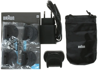 Бритва сетчатая Braun Series 3 300BT реж.эл.:2 питан.:аккум. черный - купить недорого с доставкой в интернет-магазине