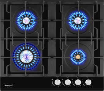 Газовая варочная поверхность Weissgauff HGG 6445 BL Volcano Burner черный - цена, купить или заказать с доставкой в интернет-магазине Газовая варочная поверхность Weissgauff HGG 6445 BL Volcano Burner черный - купить недорого с доставкой в интернет-магазине