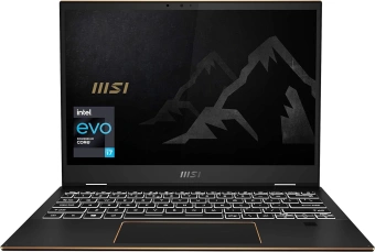 Ультрабук MSI Summit E13 Flip Evo A13MT-243US Core i7 1360P 16Gb SSD1Tb Intel Iris Xe graphics 13.4" IPS Touch FHD+ (1920x1200) Windows 11 Home Multi Language black WiFi BT Cam (9S7-14F111-243) - купить недорого с доставкой в интернет-магазине