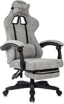 Кресло игровое Knight Lord/F серый Camby 82 крестов. пластик подст.для ног - купить недорого с доставкой в интернет-магазине