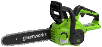 Цепная пила Greenworks G24CS25 аккум. 600Вт 0.8л.с. дл.шины:10" (25cm) 1аккум. 8Ач ЗУ (2007707UH) - купить недорого с доставкой в интернет-магазине