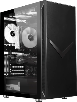Корпус Accord 3501 черный без БП ATX 8x120mm 5x140mm 2x200mm 2xUSB2.0 1xUSB3.0 audio bott PSU - купить недорого с доставкой в интернет-магазине