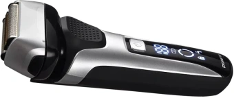 Бритва сетчатая Polaris PMF 1015RC питан.:элек.сеть/аккум. черный/серебристый - купить недорого с доставкой в интернет-магазине