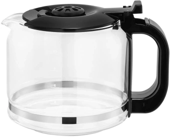 Кофеварка капельная Kitfort КТ-7630 950Вт черный/нержавеющая сталь - купить недорого с доставкой в интернет-магазине