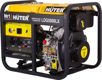 Генератор Huter LDG 5000LX 3.3кВт - купить недорого с доставкой в интернет-магазине