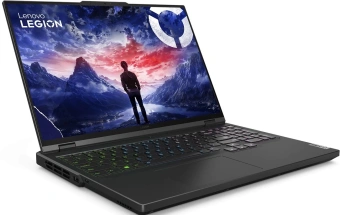 Ноутбук Lenovo Legion Pro 5 16IRX9 Core i7 14650HX 32Gb SSD1Tb NVIDIA GeForce RTX4060 8Gb 16" IPS WQXGA (2560x1600) без ОС dk.grey WiFi BT Cam (83DF00E9RK) - купить недорого с доставкой в интернет-магазине